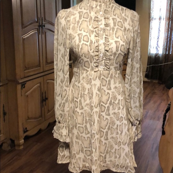 SHEIN Dresses & Skirts - Shein snake print dress